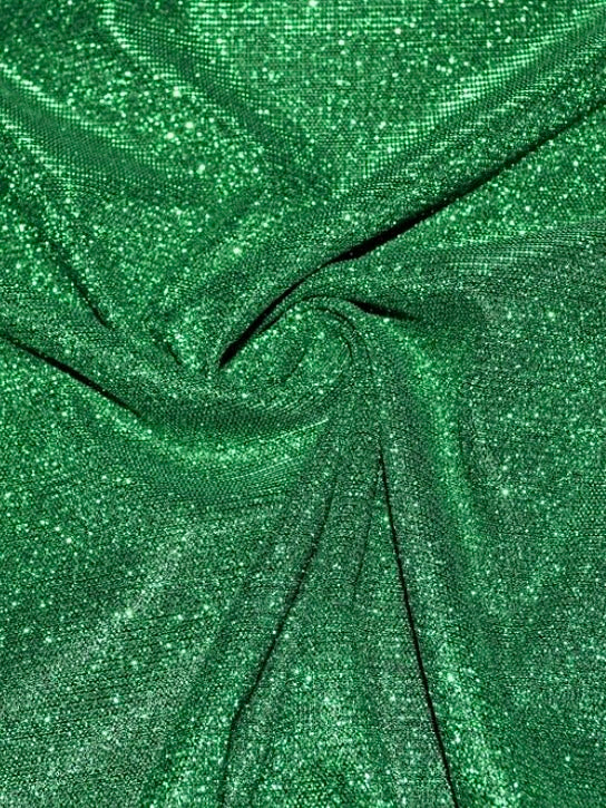 Glitter Kaftan Abaya | Hunter Green
