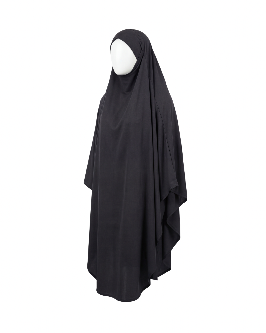Maxi Premium Jersey Khimar | Dark Grey