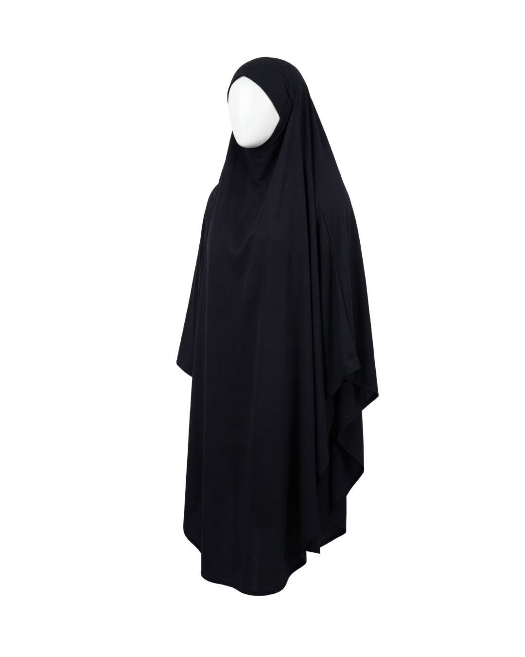 Maxi Premium Jersey Khimar | Black