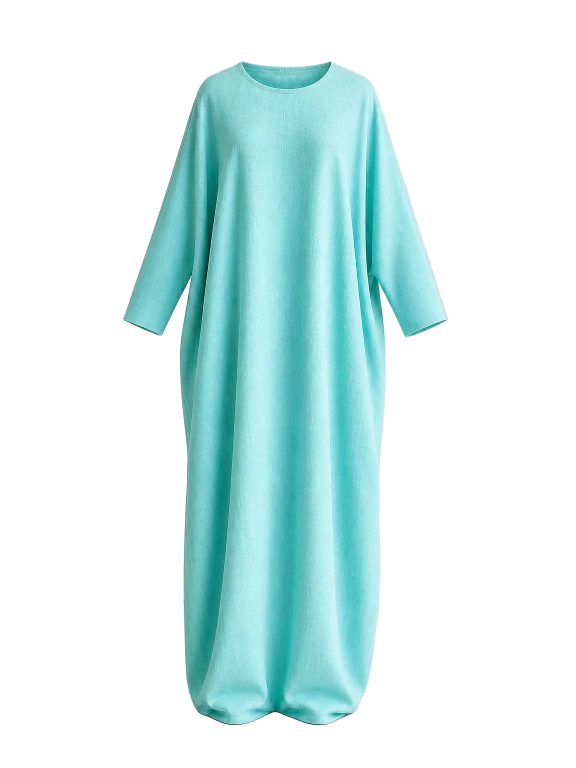 Slim Sleeve Abaya | Blue Lagoon