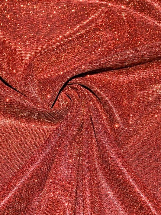 Glitter Kaftan Abaya | Red