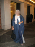 Denim Open Abaya