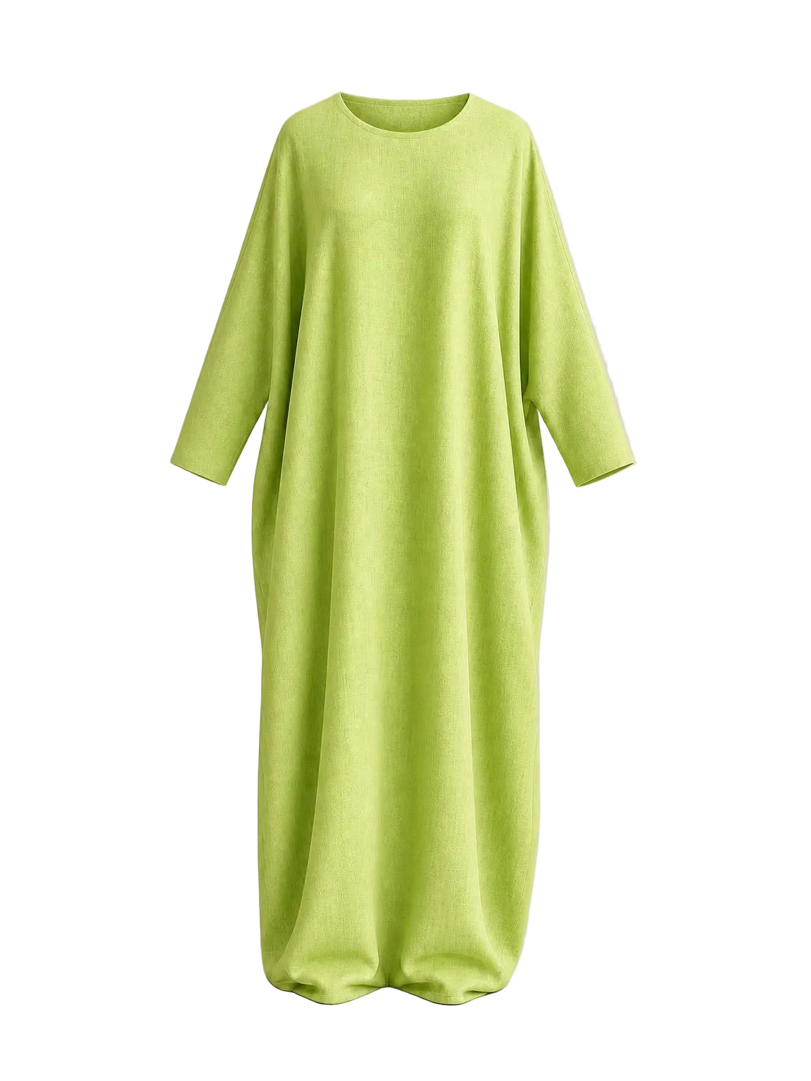 Slim Sleeve Abaya | Kiwi Lime