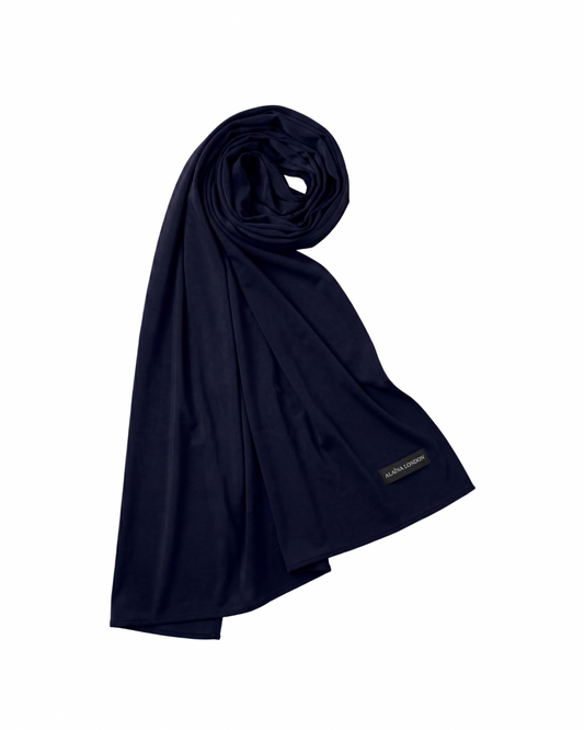 Premium Jersey Scarf | Midnight Navy
