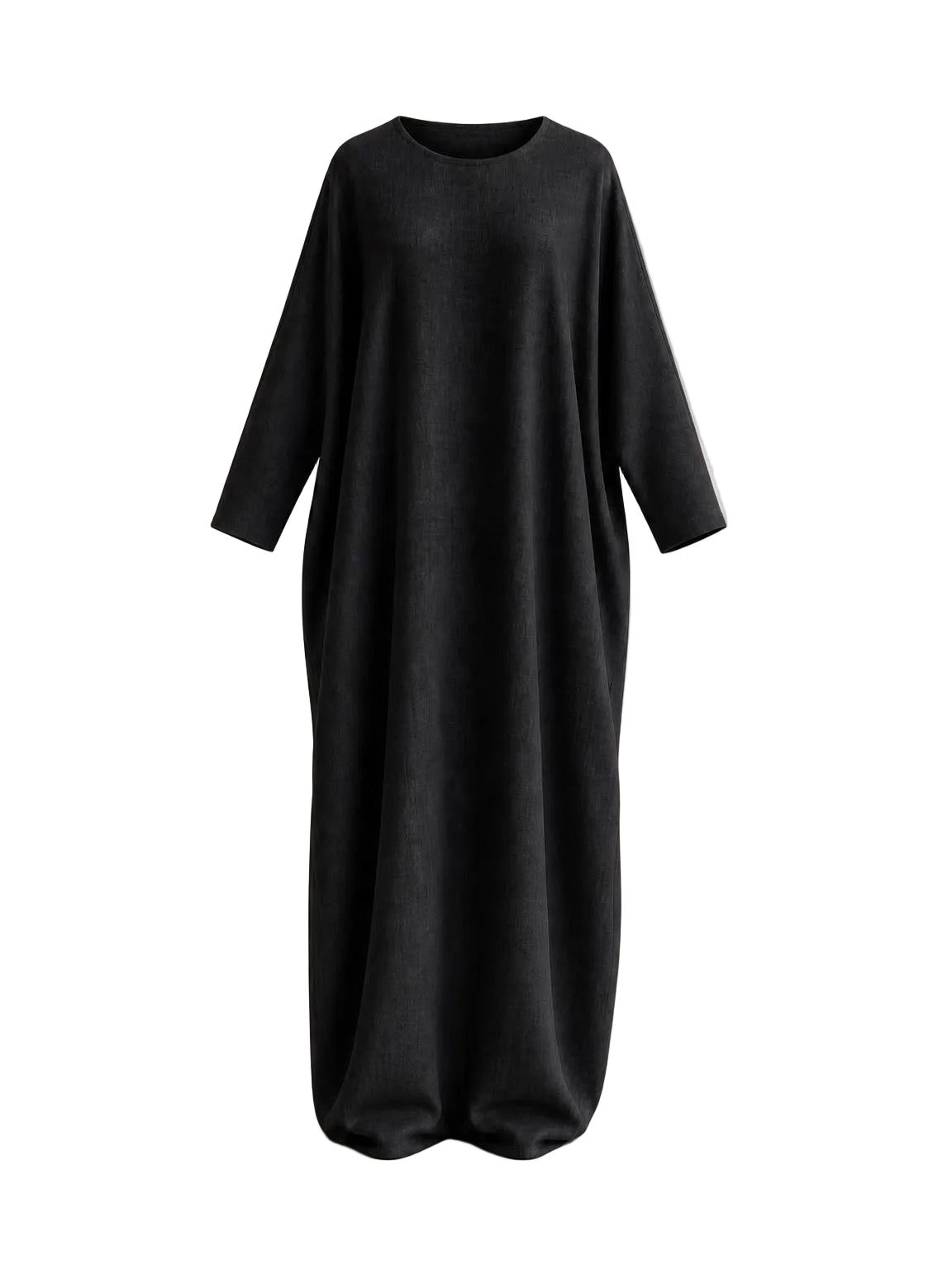 Slim Sleeve Abaya | Black