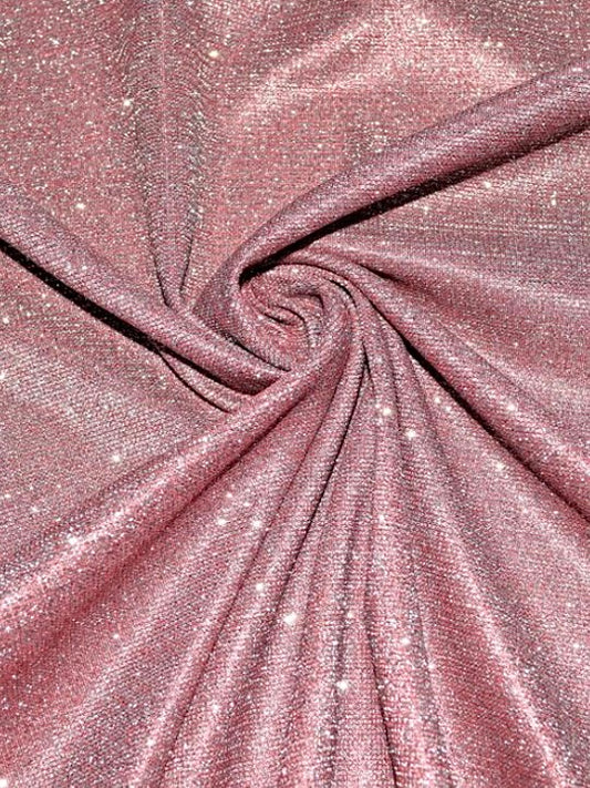 Glitter Kaftan Abaya | Pink