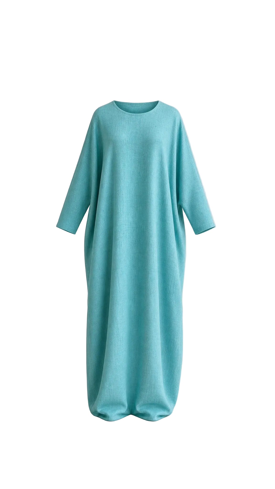 Slim Sleeve Abaya | Blue Lagoon