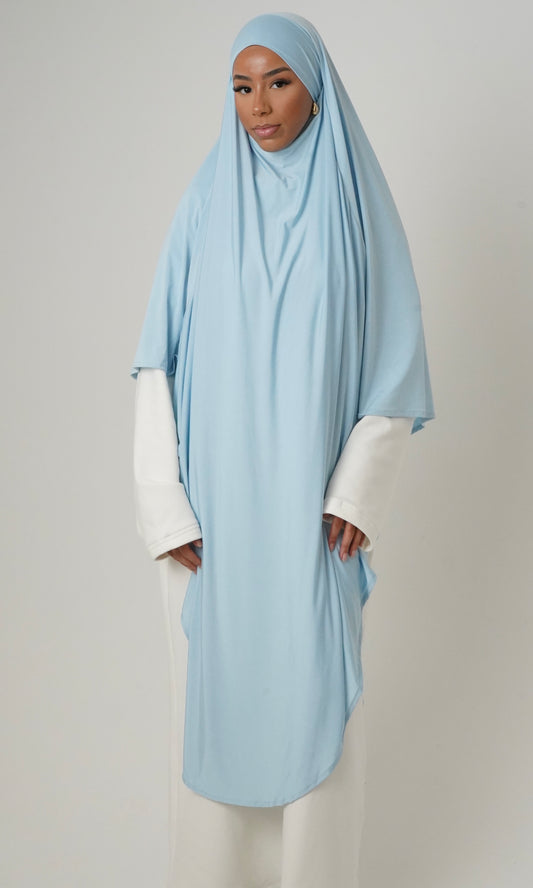 Maxi Premium Jersey Khimar | Sky Blue