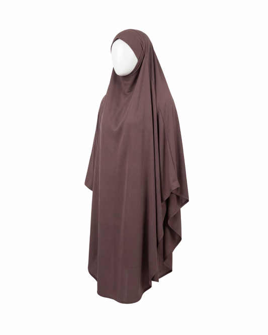 Maxi Premium Jersey Khimar | Ash Brown