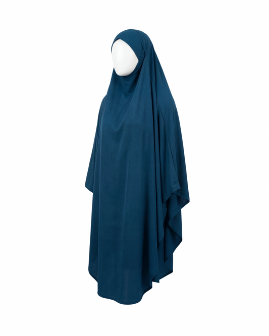 Maxi Premium Jersey Khimar | Teal Blue