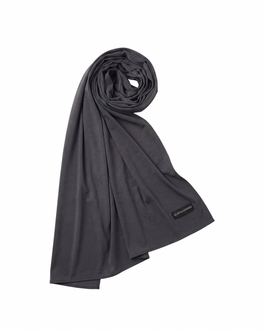 Premium Jersey Scarf | Dark Grey