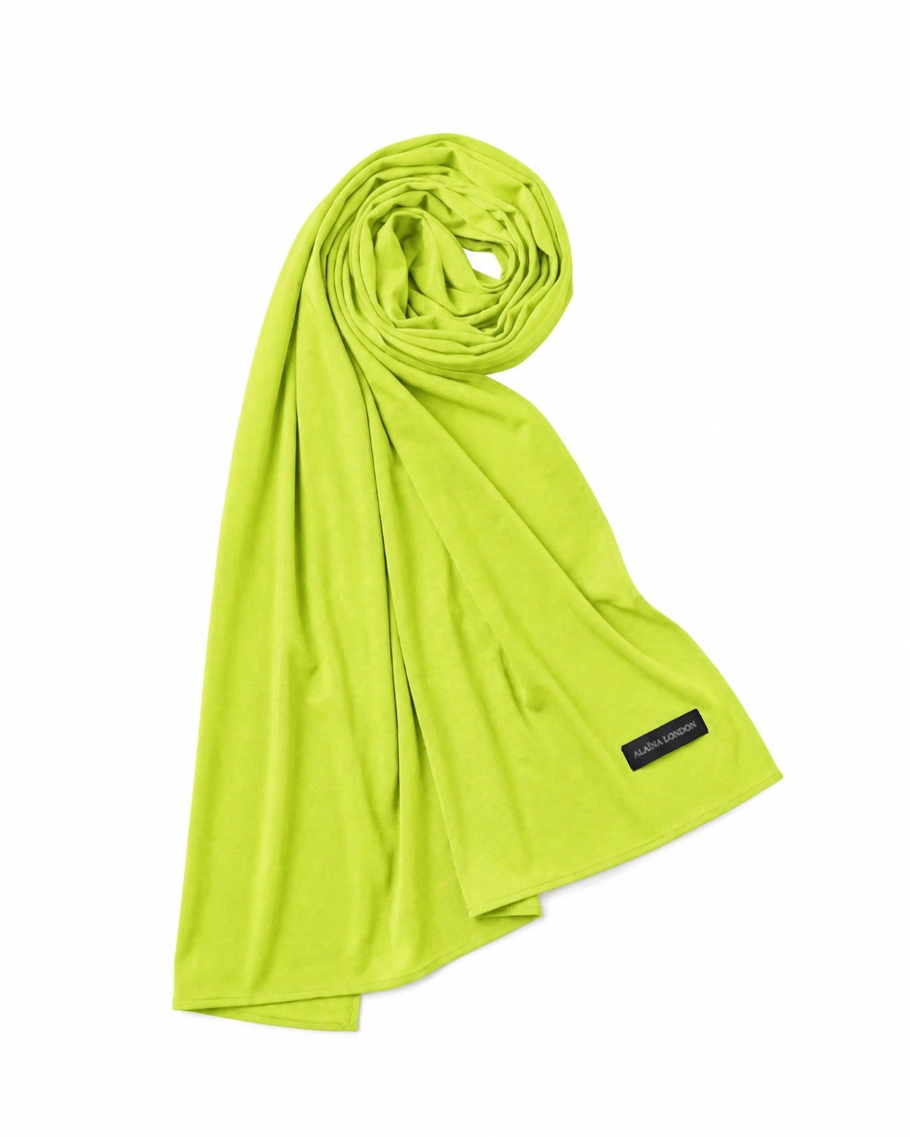 Premium Jersey Scarf | Lime