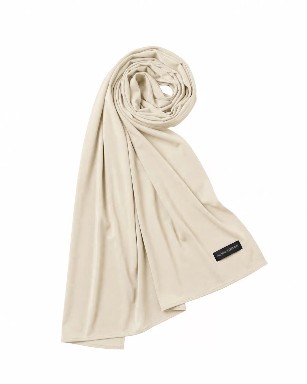 Premium Jersey Scarf | Vanilla Bean