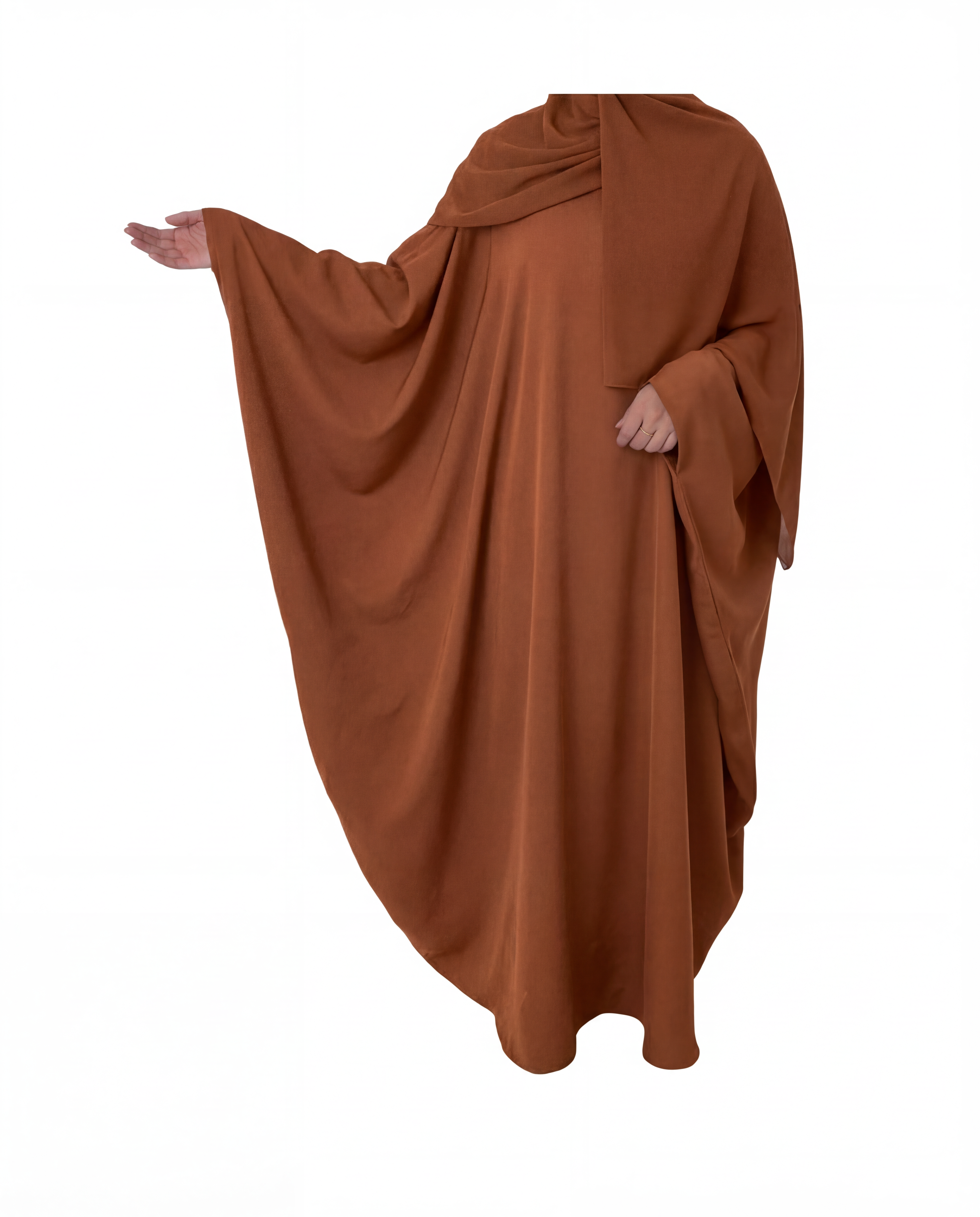 Butterfly Abaya | Copper