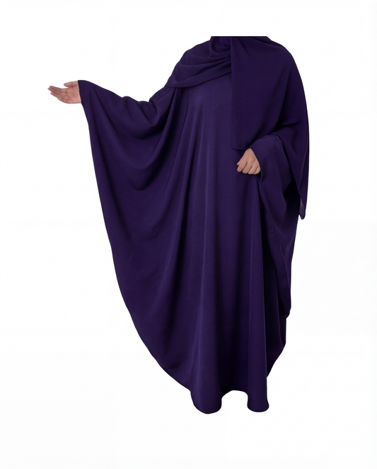 Butterfly Abaya | Royal Purple